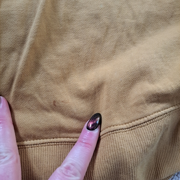 XL Patagonia Mustard Pullover Sweater - Picture 2 of 5